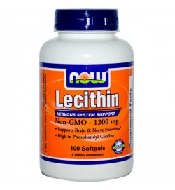 Lecithin 1200 mg 100 softgels NOW